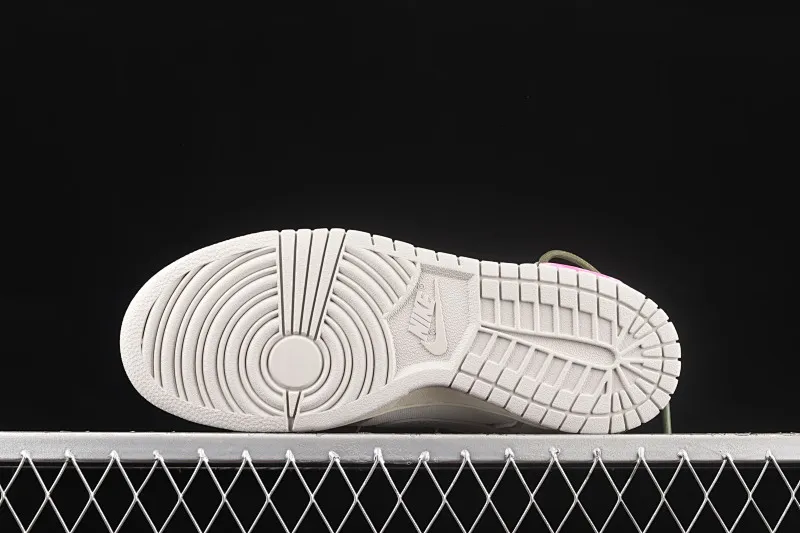 All Categories Nk SB Dunk Series Nk SB Dunk Low Low-top sneakers Pure original version OF x Nk Dunk Low OW Gray SB smashed backboard fashion casual sneakers DM1602-124